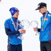 Rot-weiß-roter Jubel in Planica
