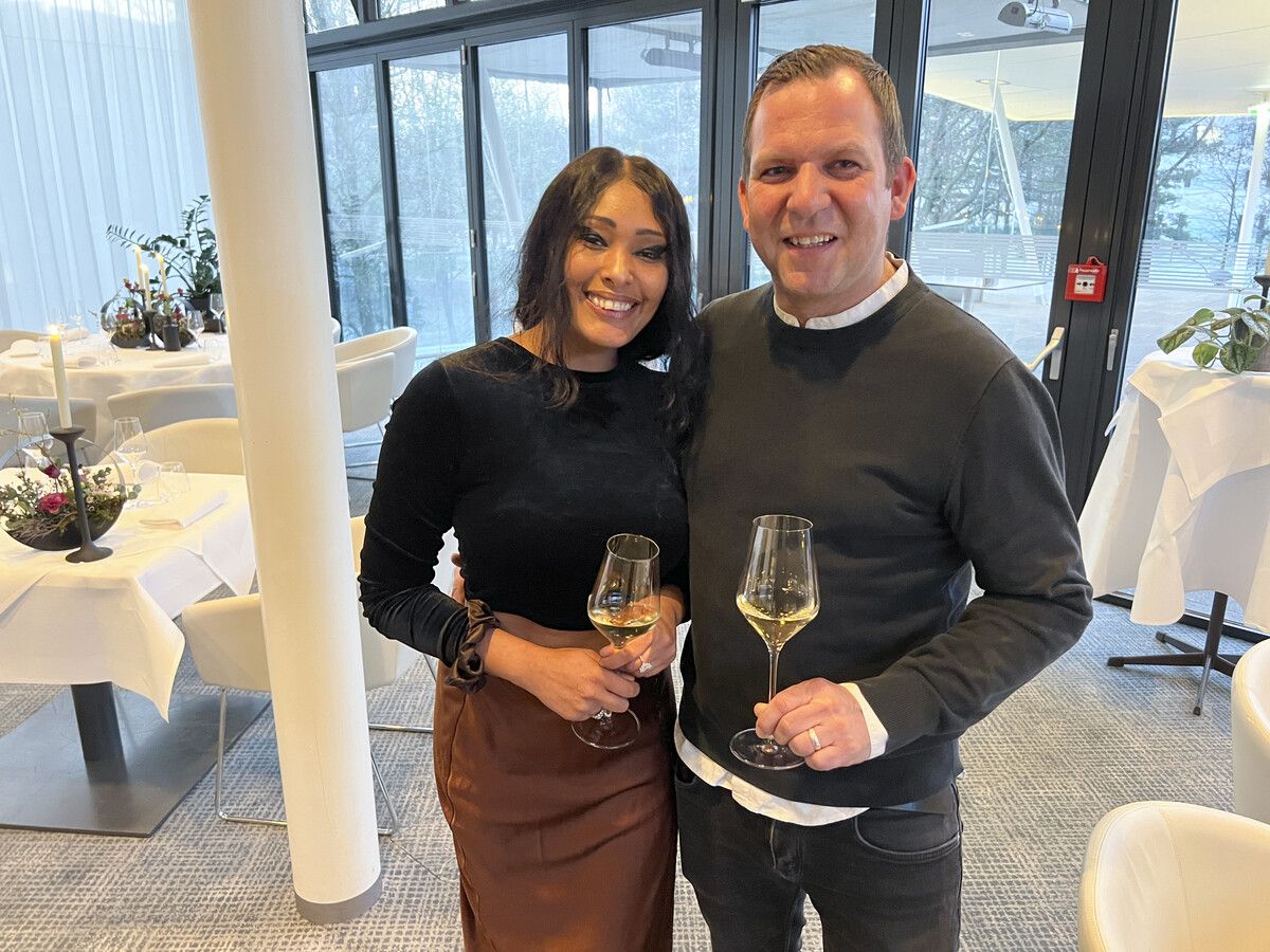 Tracey und Oliver Endl genossen den Abend.