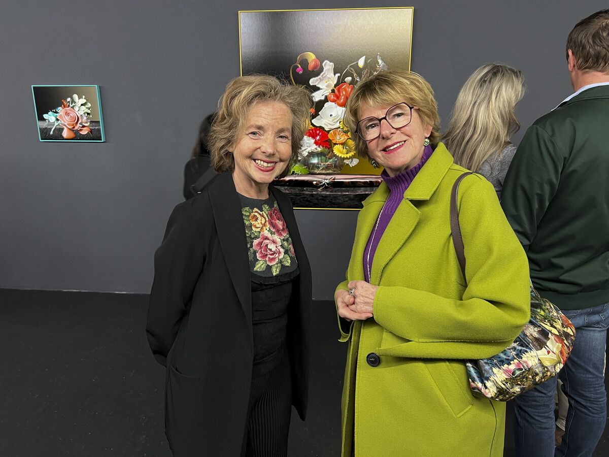 Ursula Hillbrand (Salonhosting) und Margit Müller-Schwab.