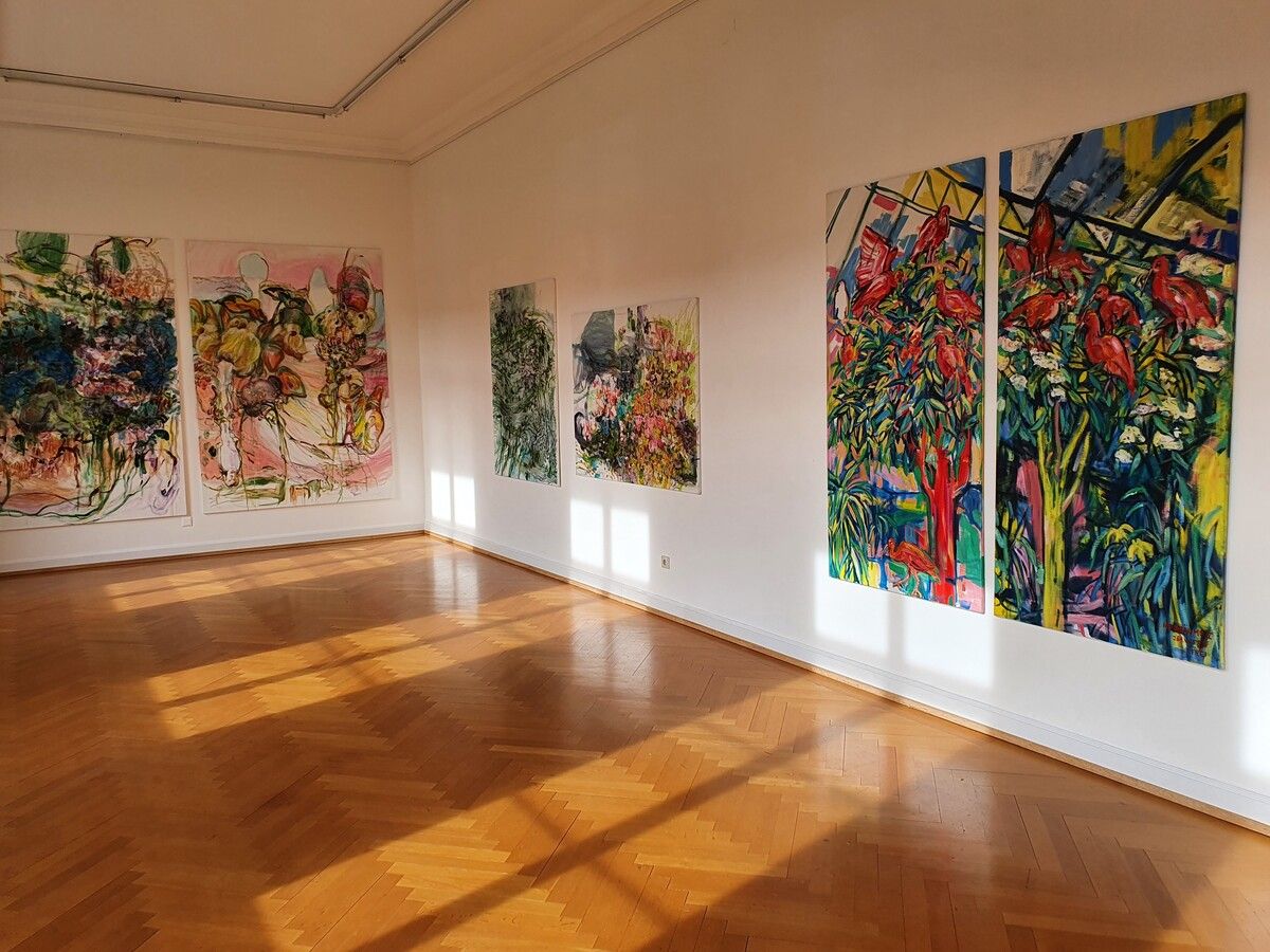 Vier verschiedene Ausstellungen im Künstlerhaus Thurn & Taxis. thomas schiretz