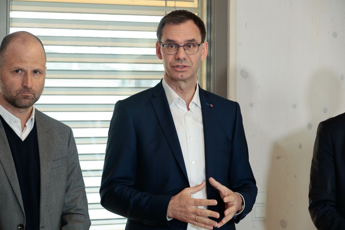 Wallner präsentierte kürzlich ein Vogewosi-Mietkaufprojekt. VN/HARTINGER