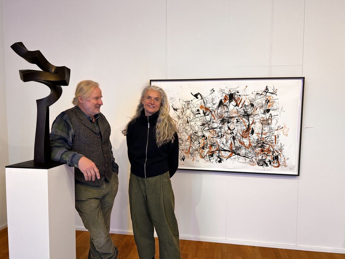 Werke des Ehepaars Gábor Török und Nina Stoelting sind in der Galerie Art House zu sehen.VN/AMA
