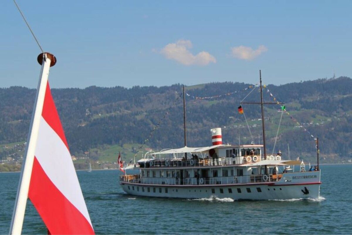 Zu Ostern startet die MS Oesterreich mit zwei Fahrten in die neue Saison. STP