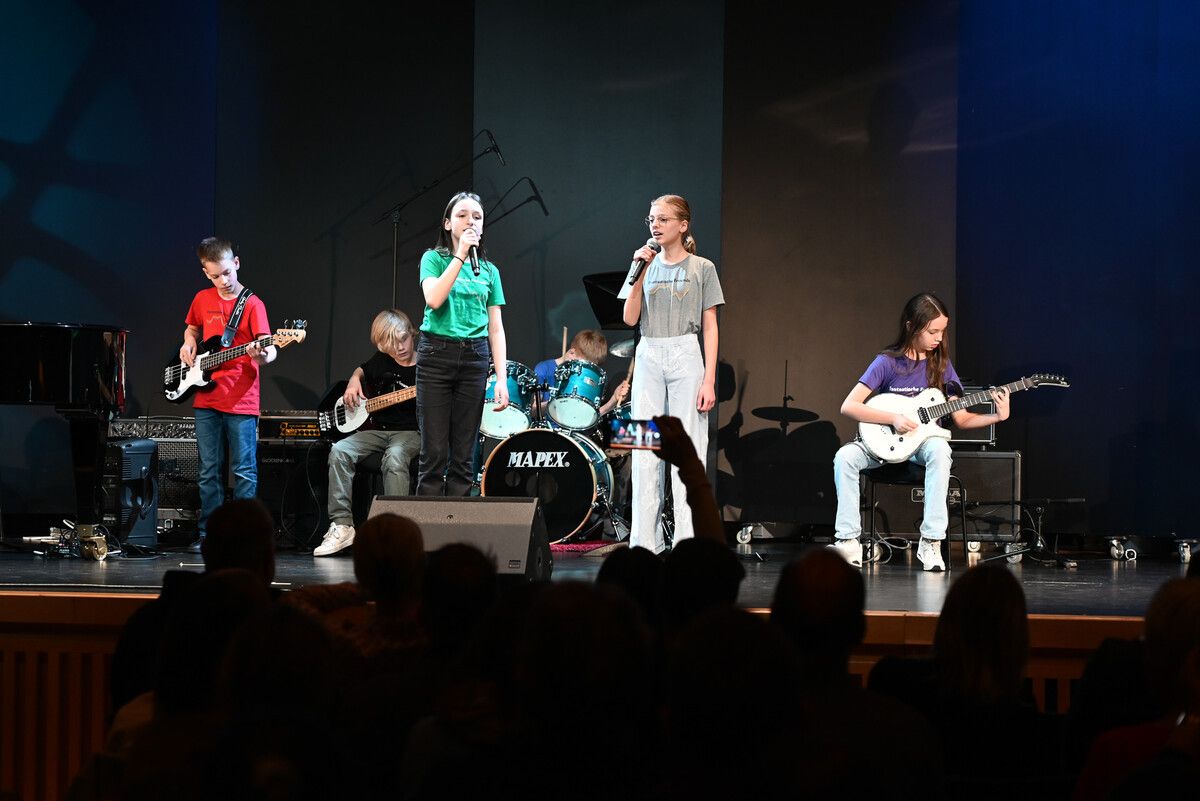 Zum Finale spielte die Band “Die Fantastischen Freunde”. bvs