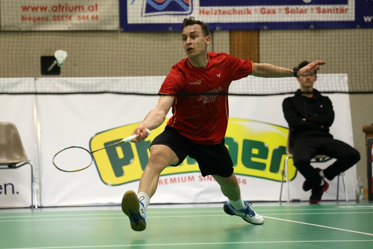 Zumindest die Bronzemedaille haben Andraz Krapez und der UBSC Wolfurt in der Badminton-Bundesliga bereits sicher.Kempter7.com