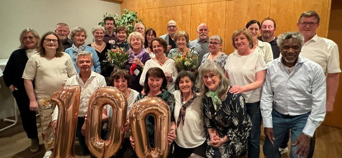 100 Jahre Harmonie: der Gesangverein Nibelungenhort feierte mit Jahreshauptversammlung und Jubiläumskonzert.Gesangverein