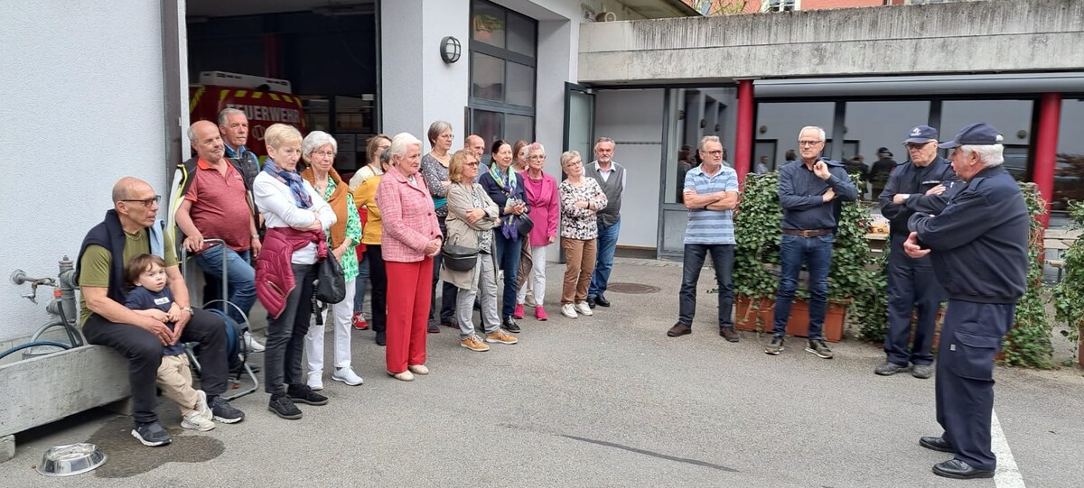 50plus-Bregenz: Info-Veranstaltung im Hof der Feuerwehr Bregenz-Stadt.50plus Bregenz