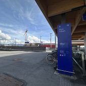 Neuer Vorplatz für Harder Bahnhof