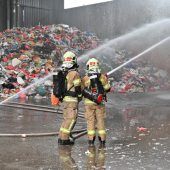 „Wasser marsch!“ bei Loacker Recycling