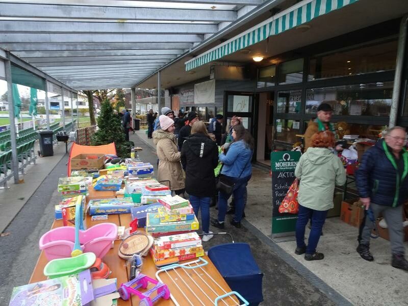 Auf dem Flohmarkt des SV im Hatlerdorf gab es Ärger. VN