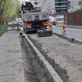 Sanierungsarbeiten in der Rohrbachstraße