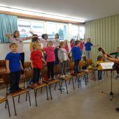 So proben die singenden Haselmüsle