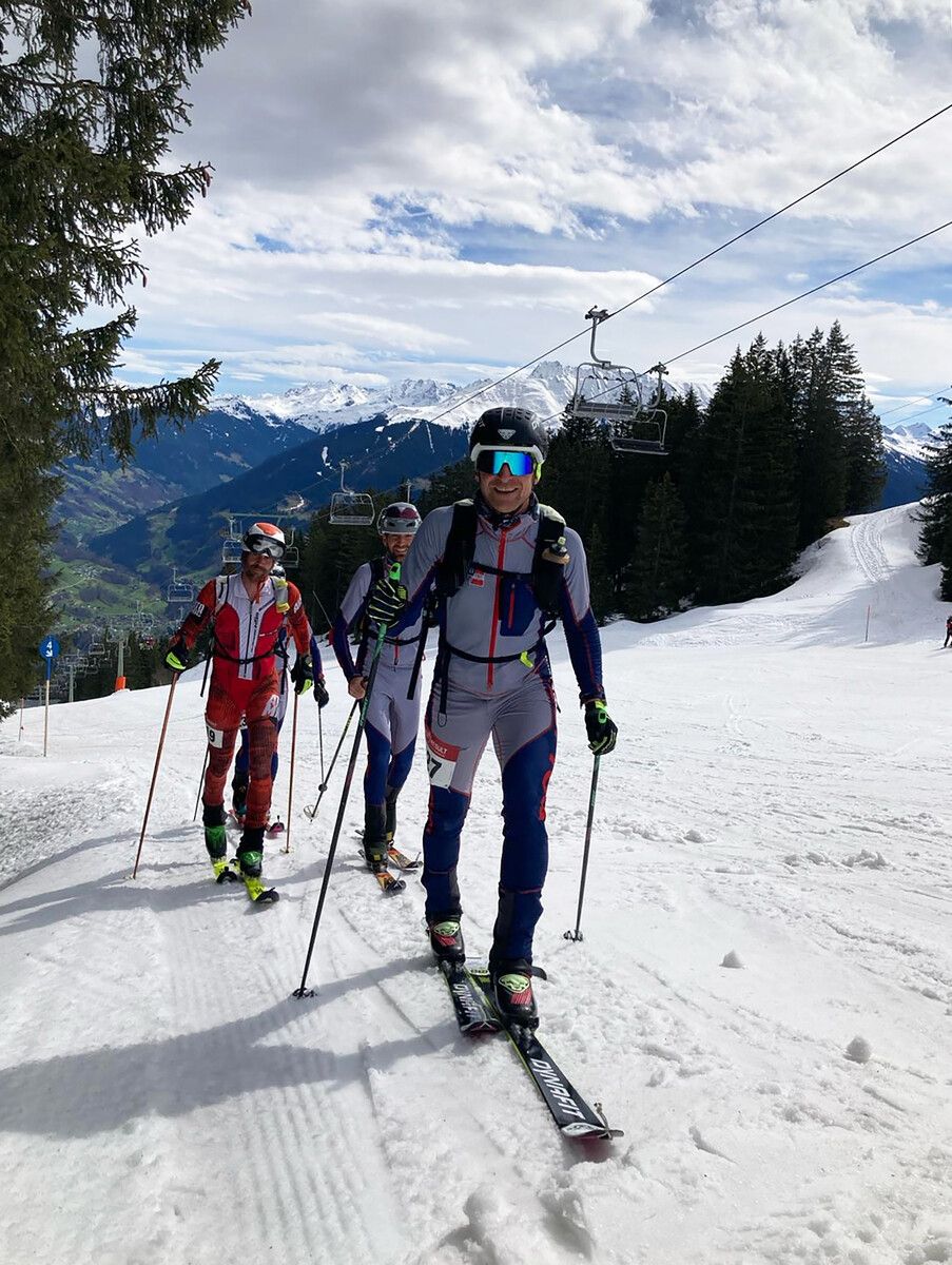 Beim Skibergsteigen am Golm waren Kondition und Ausdauer gefragt.carpemedia GbR(2)