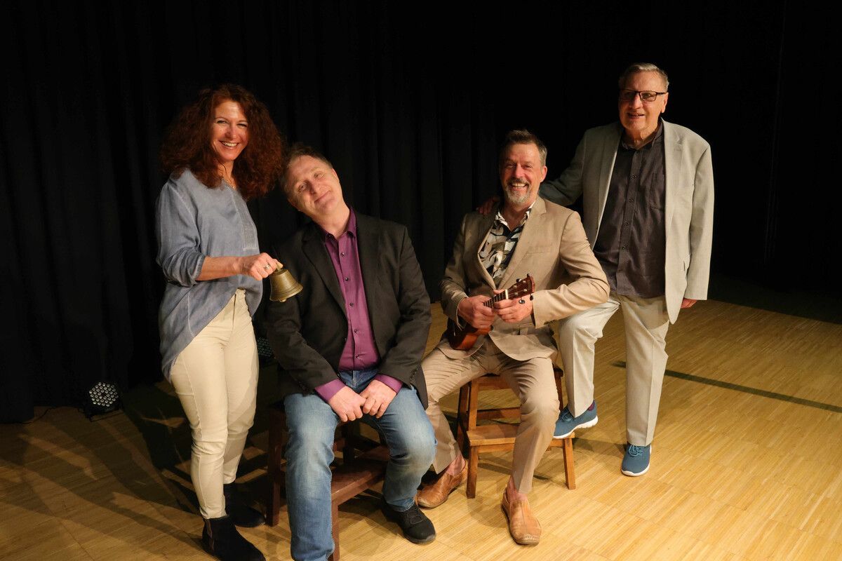 Bernd Kohlhepp, Uli Boettcher, Andrea Heel und Hansjörg Ellensohn. AME (2)