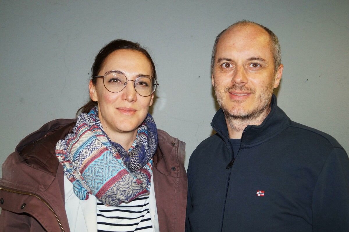 Christian und Leonie Dreher freuten sich auf den Abend.
