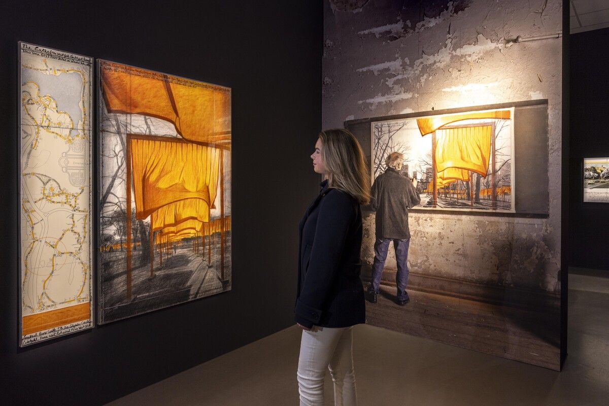 Christo und Jeanne-Claude ist die neue Sonderausstellung in Lindau gewidmet. christian flemming