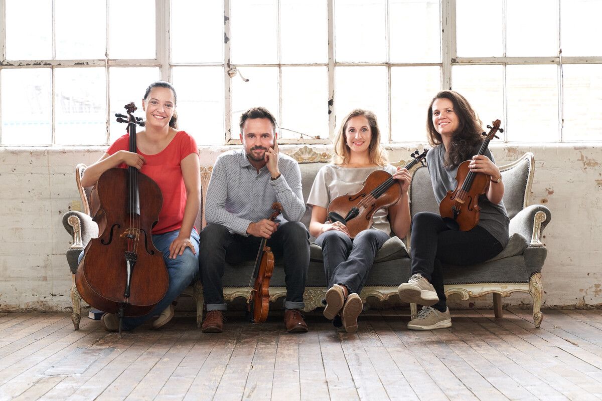 Das Elias String Quartet war 2018 erstmals bei der Schubertiade zu Gast.Kaupo Kikkas