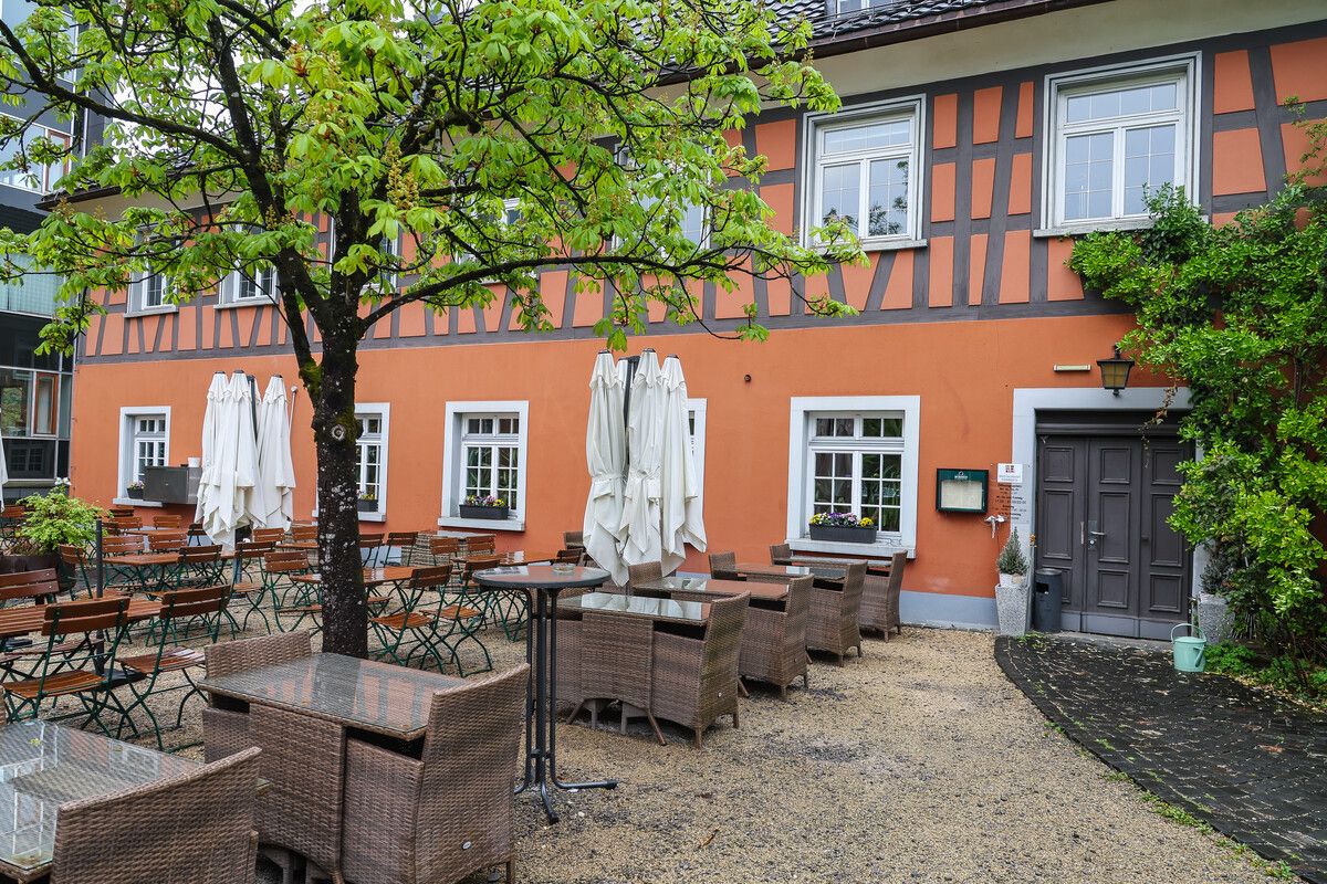Das Färber’s bietet im Gastgarten Platz für rund 100 Gäste. VN/STeurer 