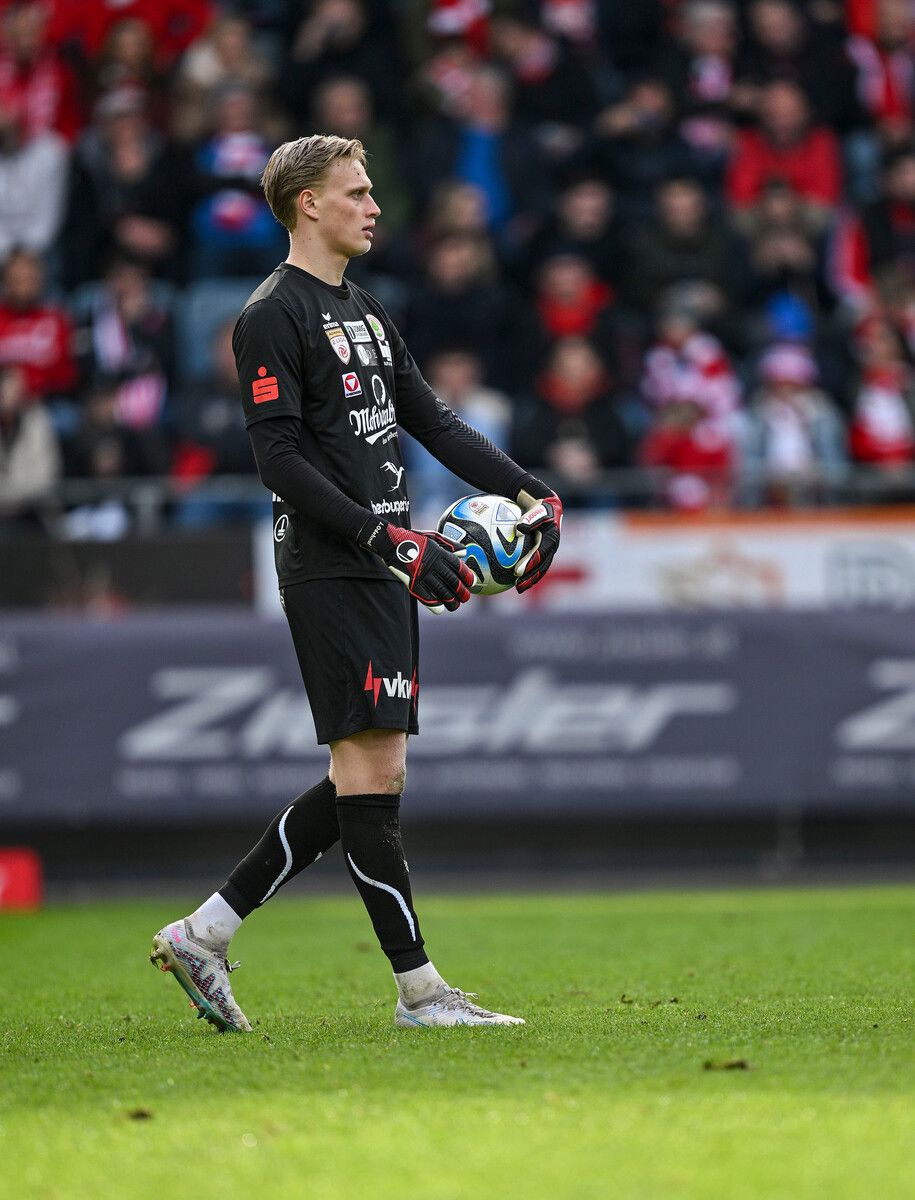 Das Jahr beim FC Dornbirn wird Altachs Leih-Tormann Jakob Odehnal sicher nicht vergessen. Vor allem weil er in seiner Entwicklung einen großen Schritt machen konnte.gepa