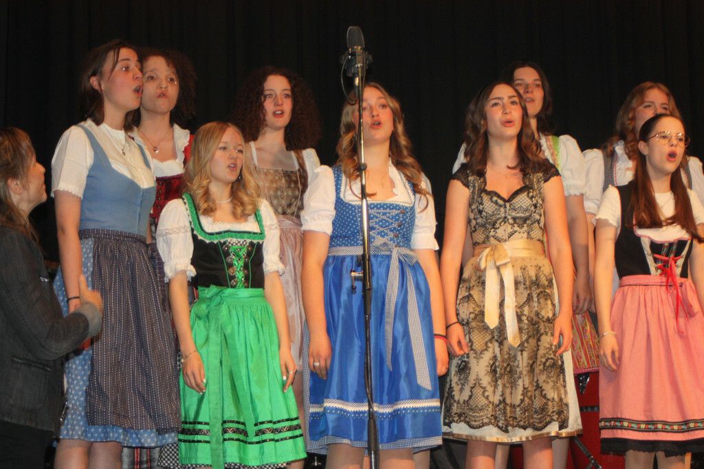 Das Jugendvokalensemble „Singing voices“.