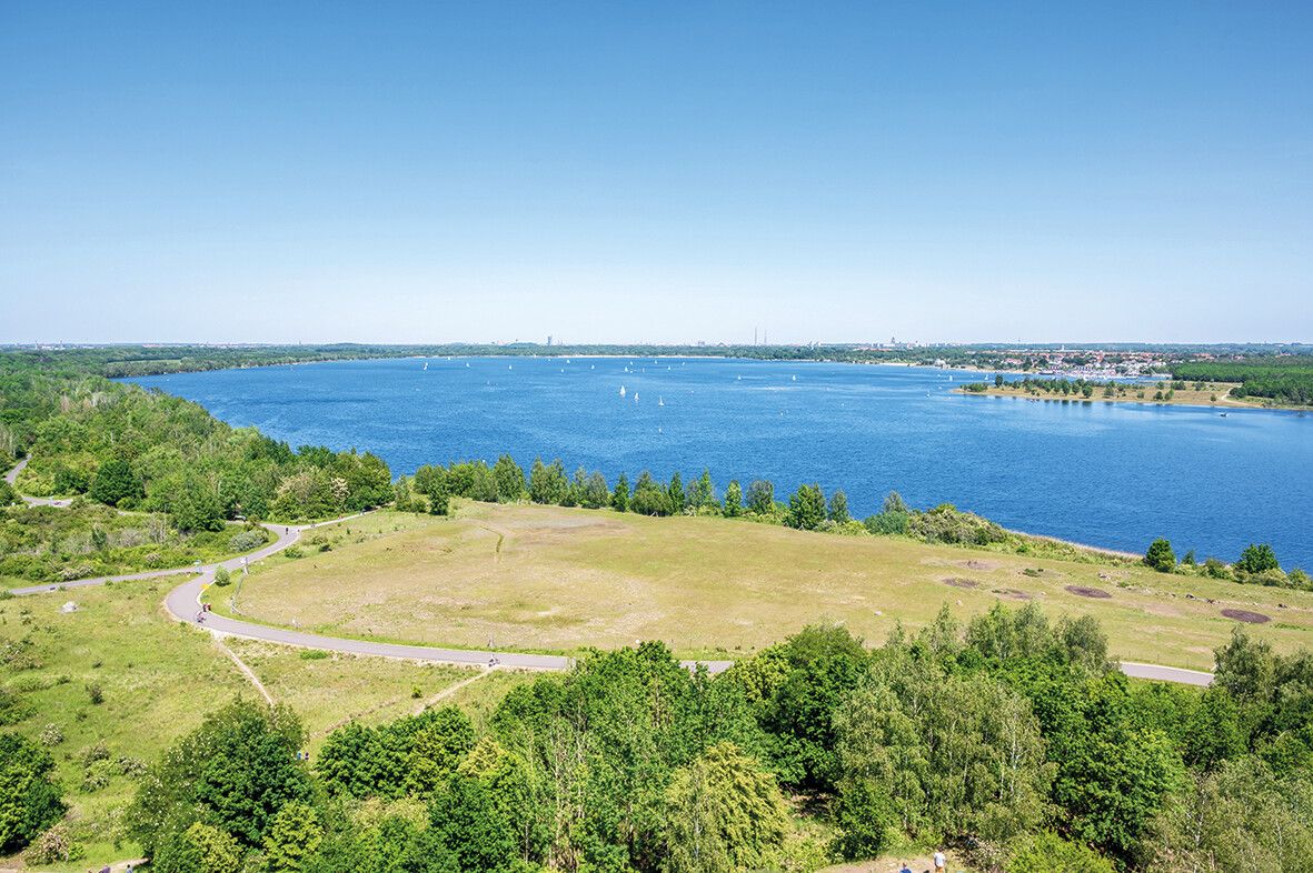 Das Leipziger Neuseenland ist ein tolles Naherholungsgebiet.Shutterstock