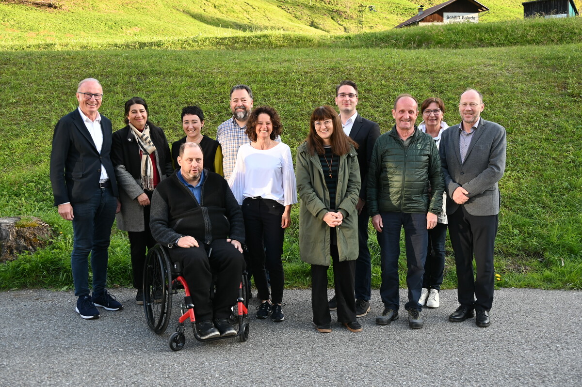 Das neu gewählte Vorstandsteam leitet den Krankenpflegeverein Klostertal-Arlberg. DOB (2)
