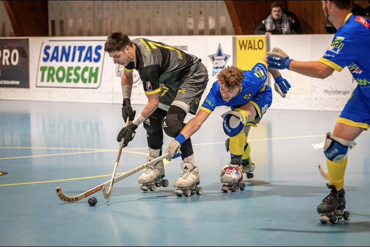 Das Publikum in der Grüeneblätzhalle sah bis zur letzten Minute ein nervenaufreibendes Spiel. RHC