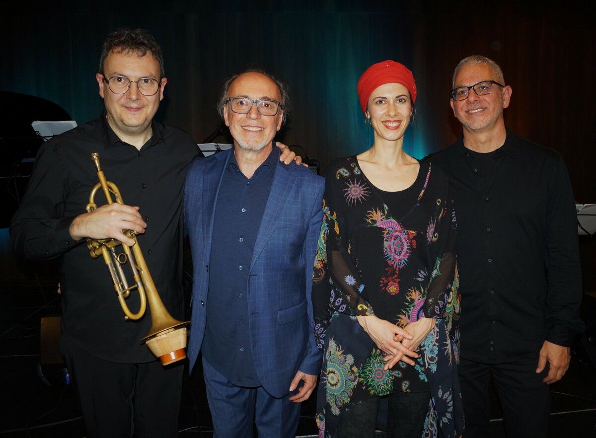 Das Rosario Bonaccorso Jazz Quartett beim Jazz im Museum in Bregenz. YAS (3)