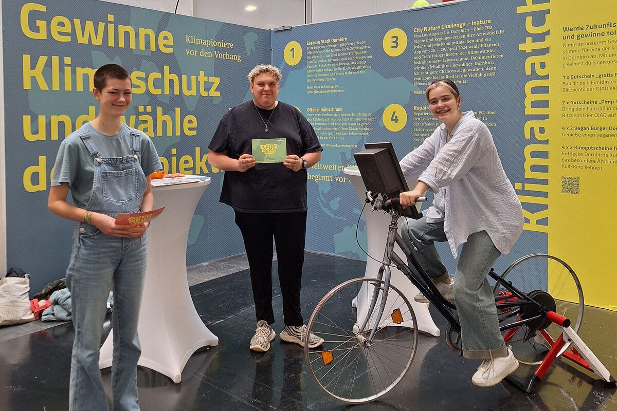 Der Dornbirner Jugendklimarat möchte die Bevölkerung für den Klimaschutz begeistern.stadt