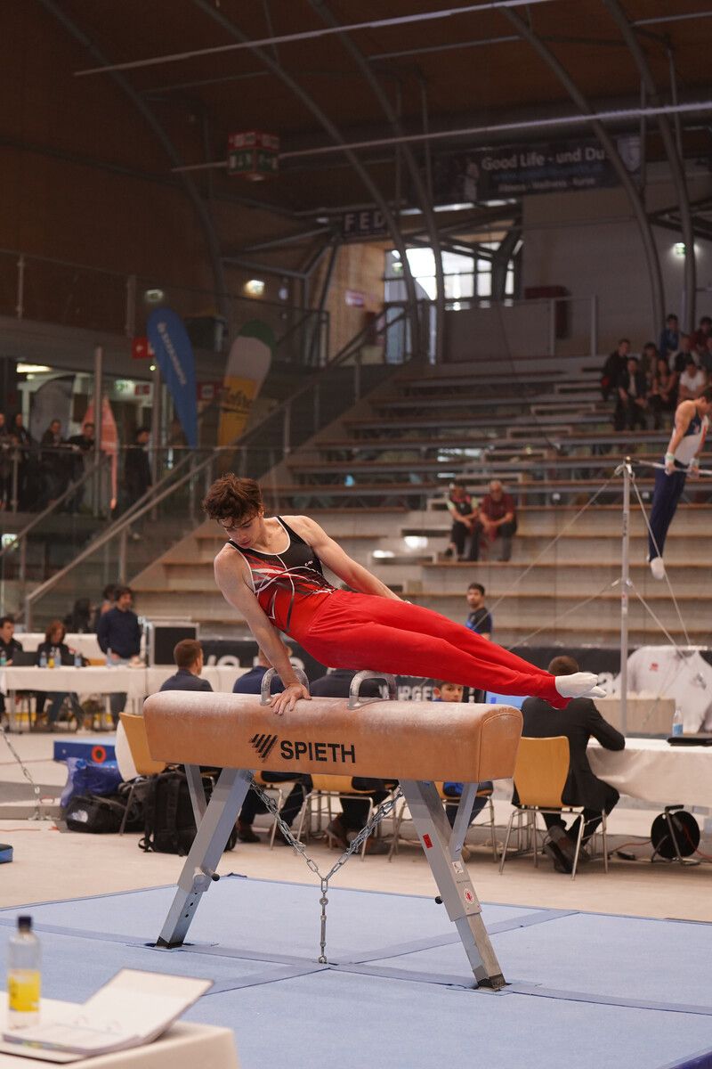 Der Wolfurter David Bickel feiert am Mittwoch sein Debüt bei einer Europameisterschaft in der Eliteklasse.Turnsport Austria