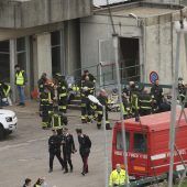 Explosion in Wasserkraftwerk