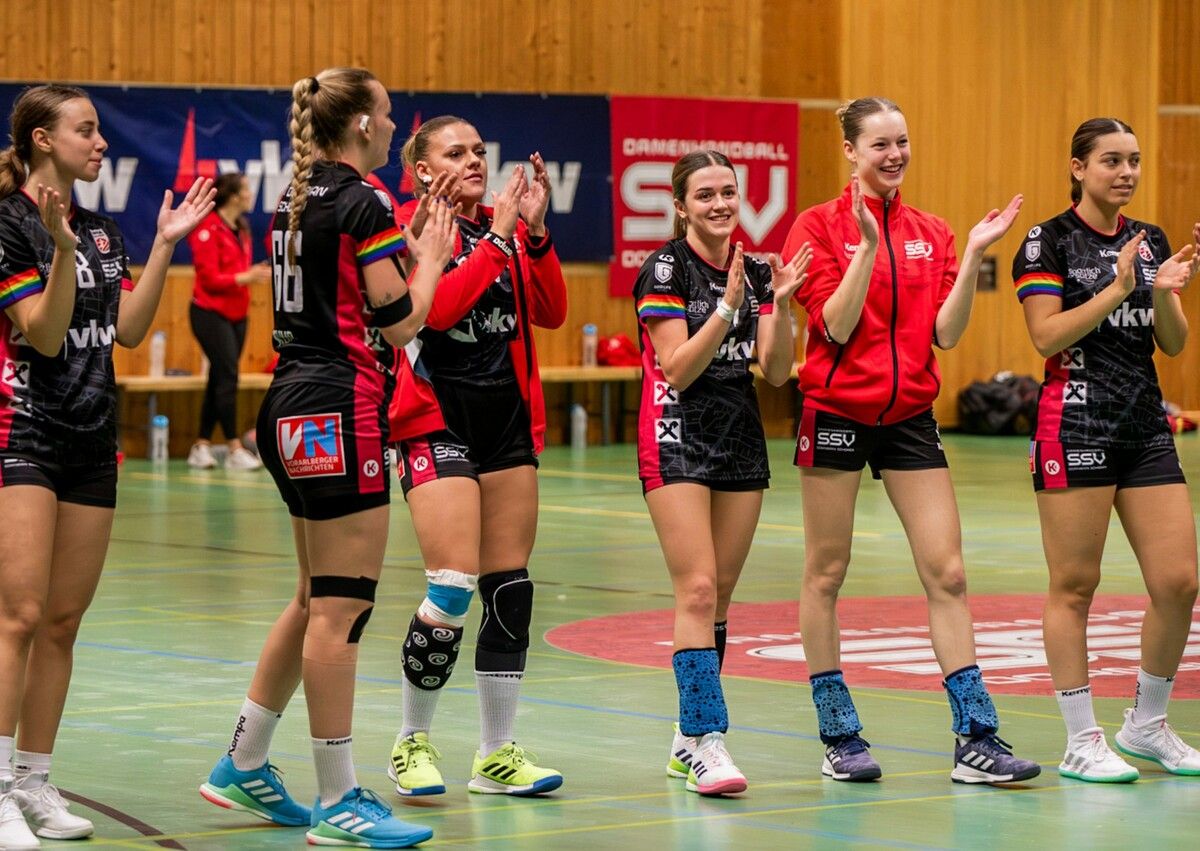 Die SSV-Girls wollen auch am Samstag nach dem Spiel in Eggenburg über einen wichtigen Schritt Richtung Rückkehr in die WHA jubeln. Michael Mäser