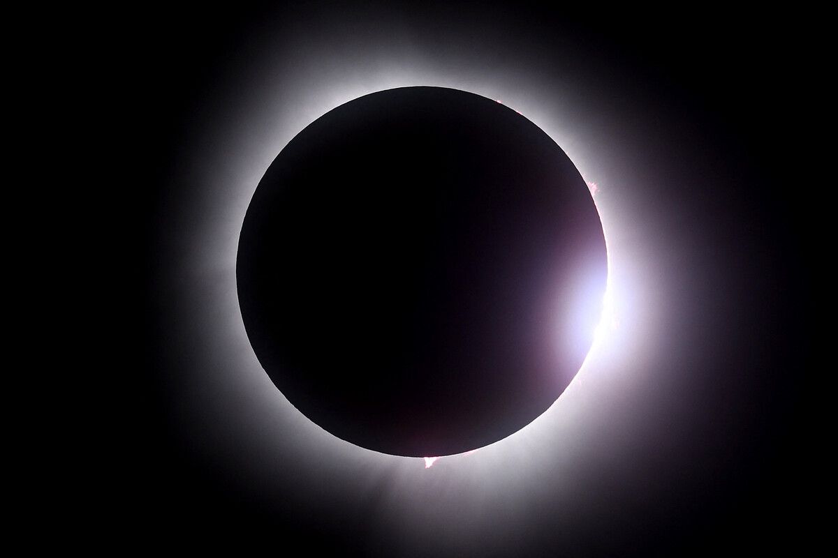 Diesen Anblick wird es in den USA erst wieder 2044 geben. getty/afp
