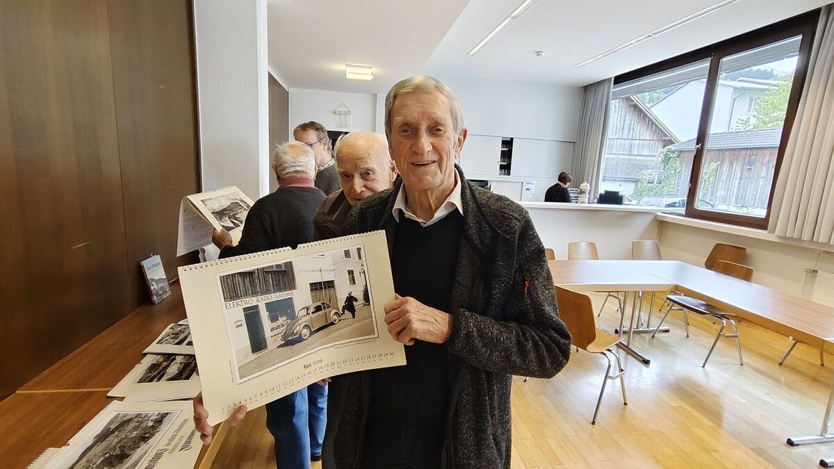 Dieter Gassner ist ein altbekanntes Gesicht im Dorf. Er versorgte die „Fraschtner“ über viele Jahre hinweg mit Elektrogeräten aus seinem Geschäft „Elektro Radio Gassner“. HE (2)