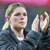 Eileen Campbell vor 20. Einsatz im österreichischen Nationalteam