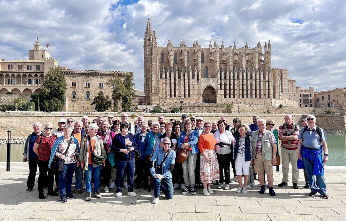 Ein herrliche Reise zum Frühlingserwachen auf Mallorca erlebten die Reisefreunde von Vorarlberg 50plus.Verein VORARLBERG 50plus