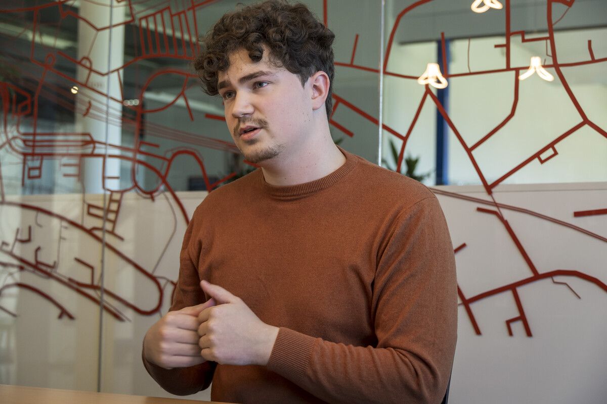 Felix Studer vertritt als Landesschulsprecher die Schüler der BHS. VN/PAULITSCH