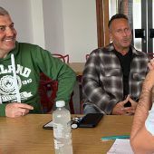 Persönliche Gründe ließen­ Markus Mader (l.) als Bregenz­-Trainer zurücktreten. »C1