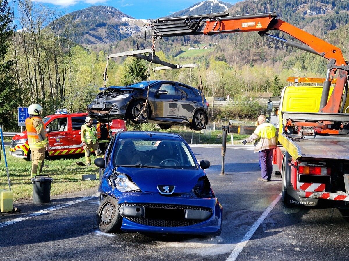 Kollision in Nüziders