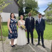 Victoria Hofer und Nongma Sam