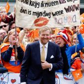 Geburtstag in Orange