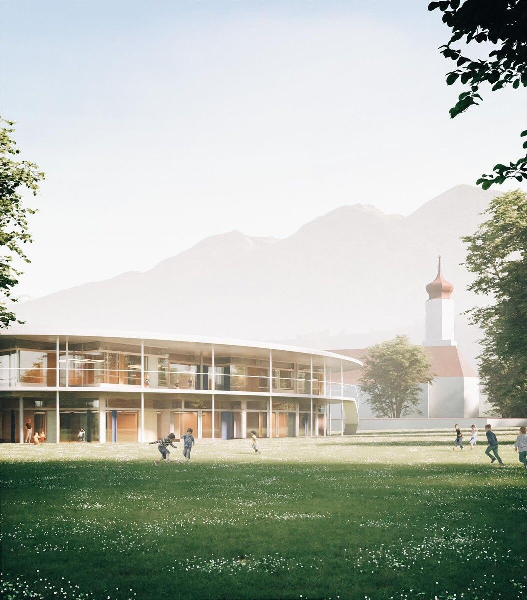 Grundsteinlegung in Thüringen: Start der Vorarbeiten für das neue Kinderhaus an der Hilti Straße.rendering