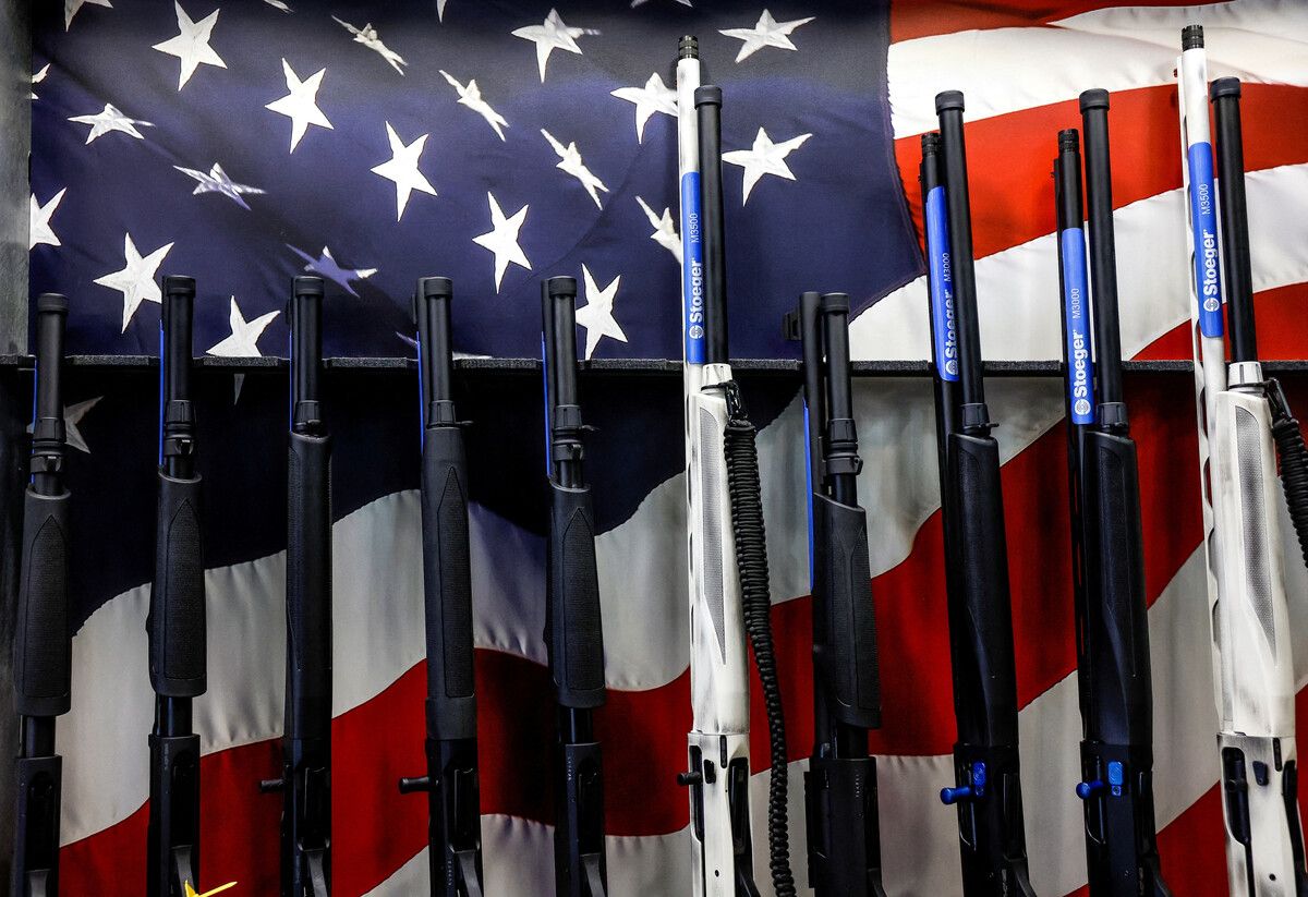In den USA sind im vergangenen Jahr 40.000 Menschen durch Schusswaffen ums Leben gekommen. Reuters