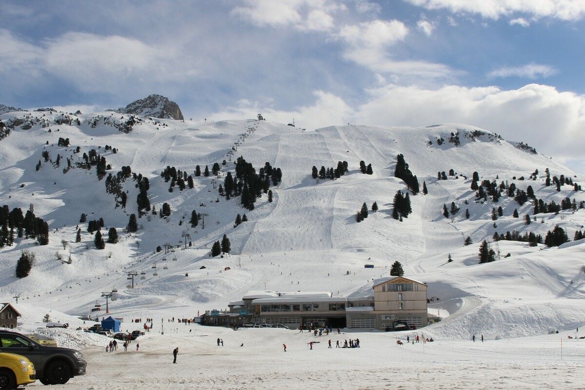 In hochalpinen Regionen – wie am Salober in Warth-Schröcken – reichte der Schnee aus, um sehr gute Pistenverhältnisse zu garantieren.