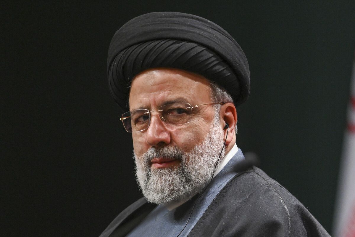 Irans Präsident Raisi drohte Israel während seinem Besuch in Pakistan. AP