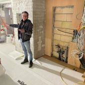 Schwanen wird grün