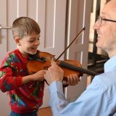 Cello, Trompete und Co. einmal ausprobiert