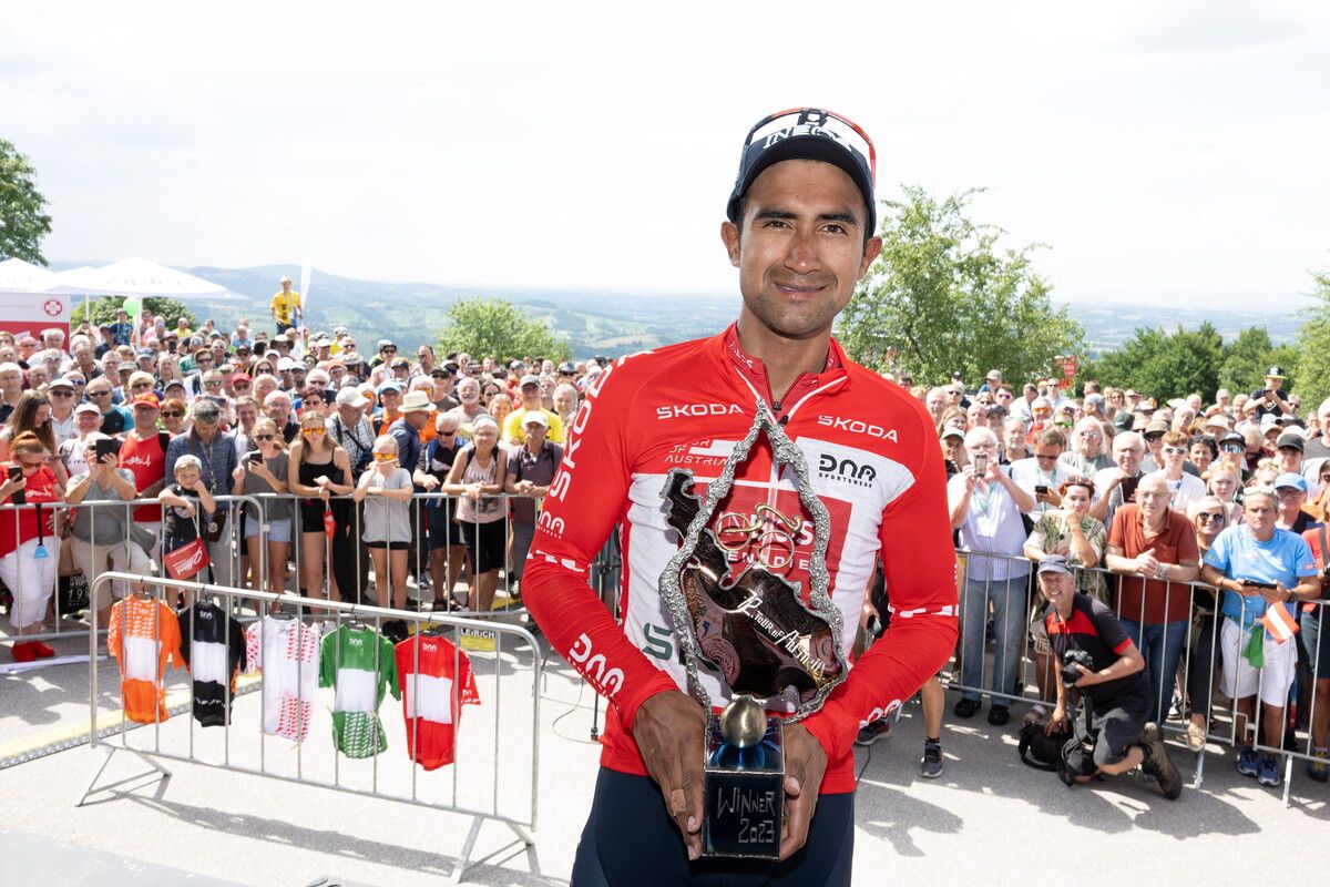 Jhonatan Narvaez hatte im Vorjahr bei der Tour of Austria triumphiert.Apa