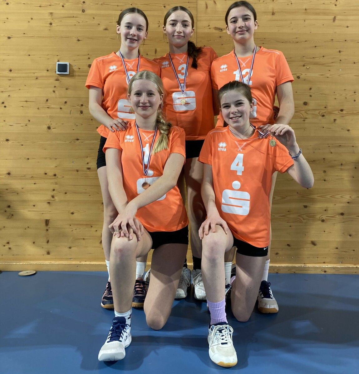 Johanna, Victoria, Melina, Swea und Lisette. BP