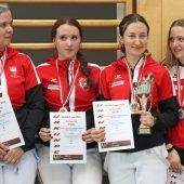 ÖM-Gold und Silber für Dornbirner Fechter auf der Planche